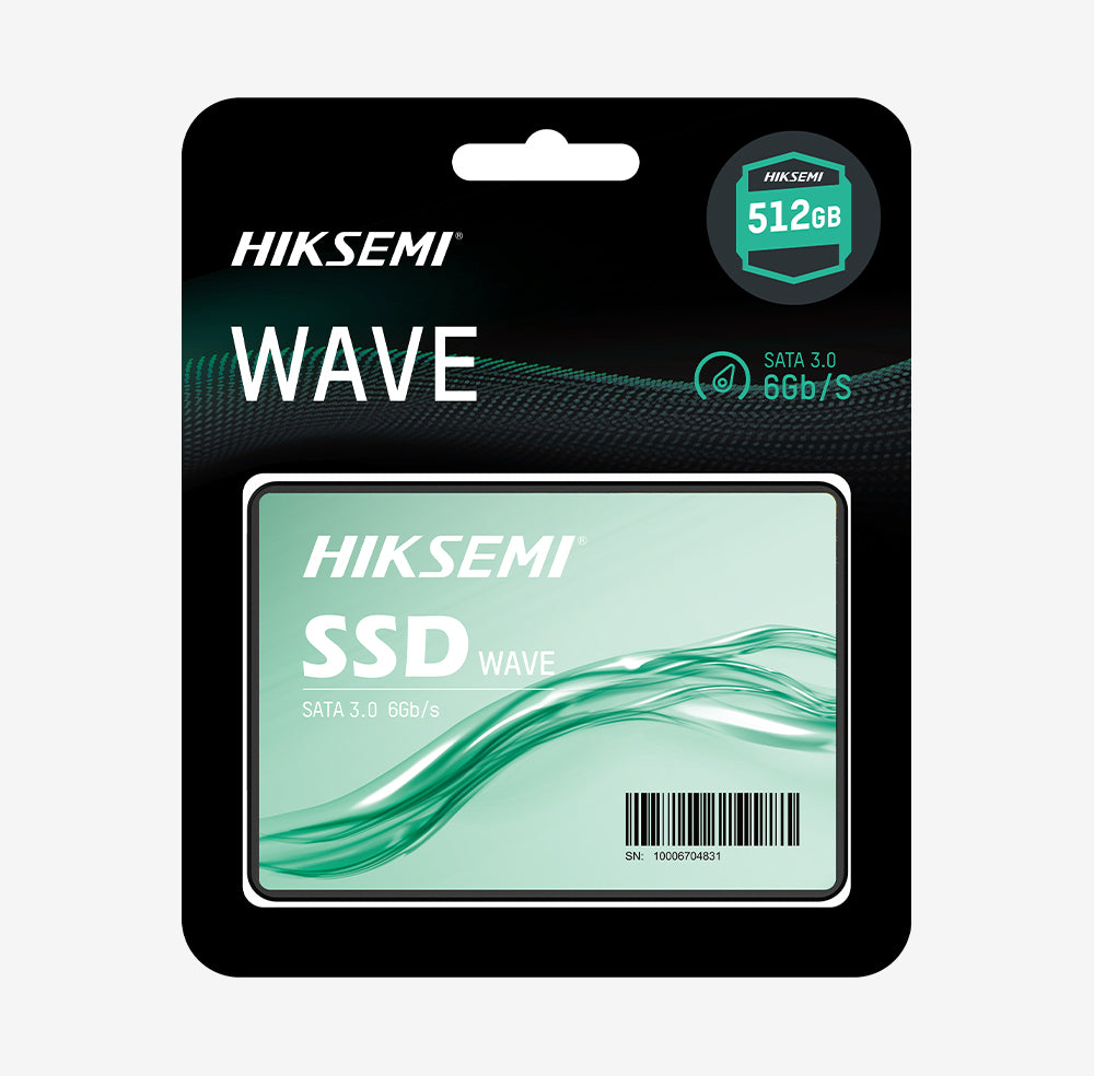 HD INTERNO SÓLIDO 128GB HIKSEMI WAVE(S) 2.5" SATA III 460MB/S / 370MB/S HS-SSD-WAVE(S) 128G NEGRO