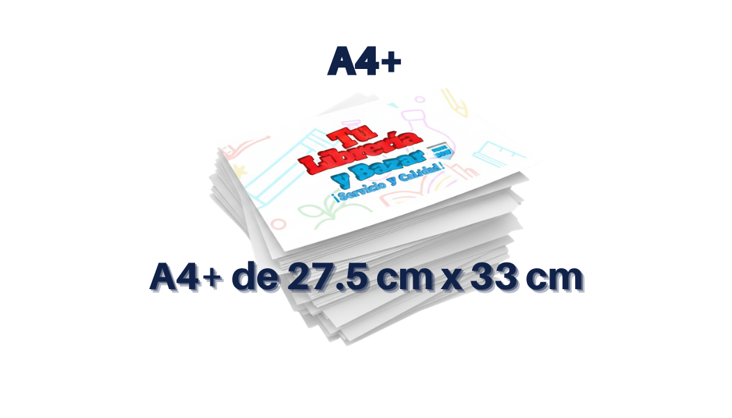 DTF A4+ de 27.5 cm x 33 cm