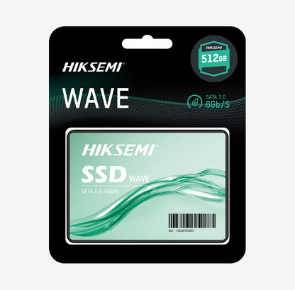 HD INTERNO SÓLIDO 128GB HIKSEMI WAVE(S) 2.5" SATA III 460MB/S / 370MB/S HS-SSD-WAVE(S) 128G NEGRO
