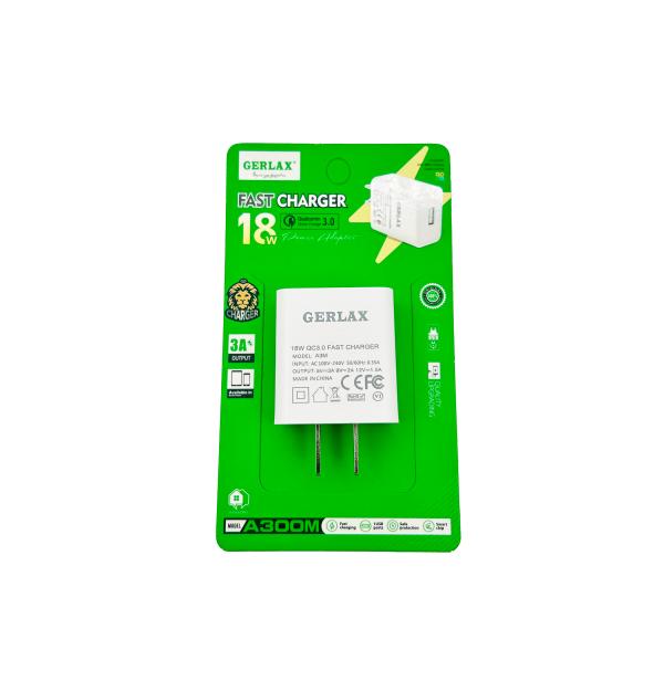 CARGADOR CUBO CASA A300M GERLAX BLANCO